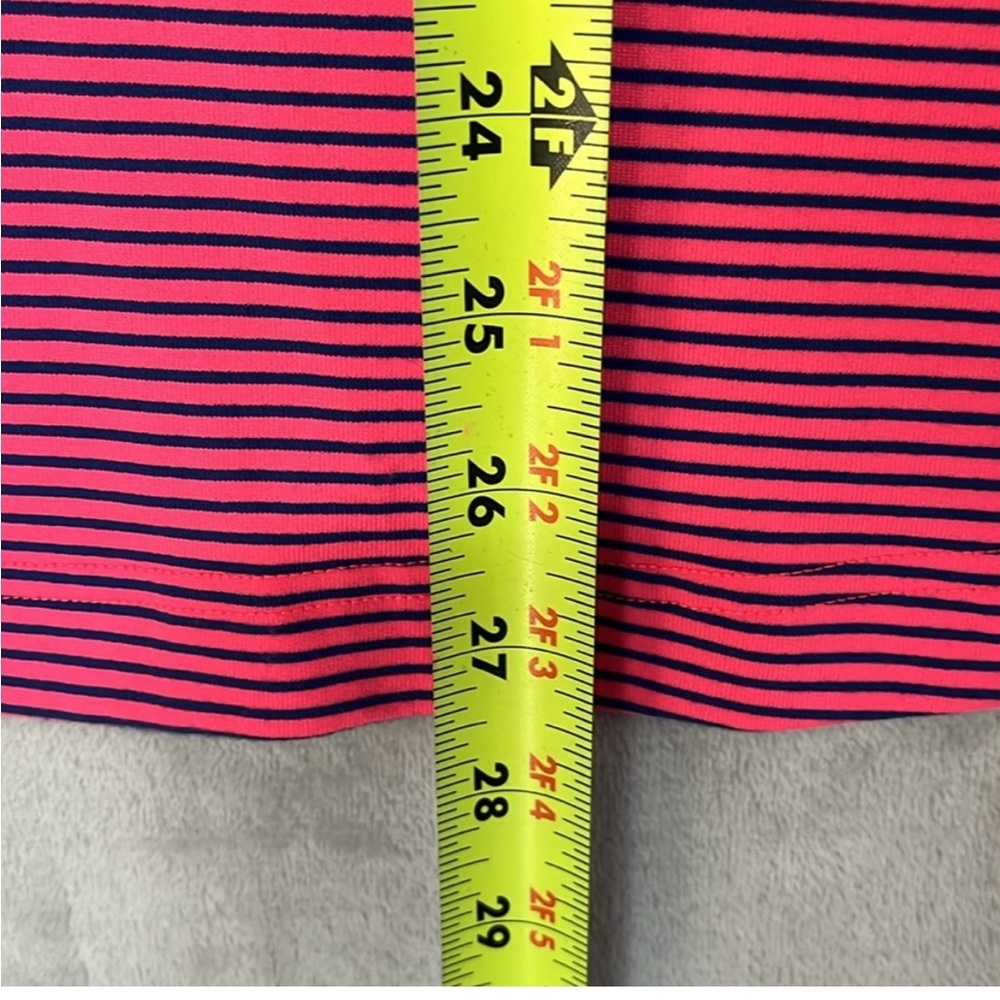 Striped Pink Racerback Tank Top - Picture 4 of 5